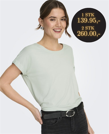  ONLY MOSTER GREEN LILLY T-SHIRT - 15106662